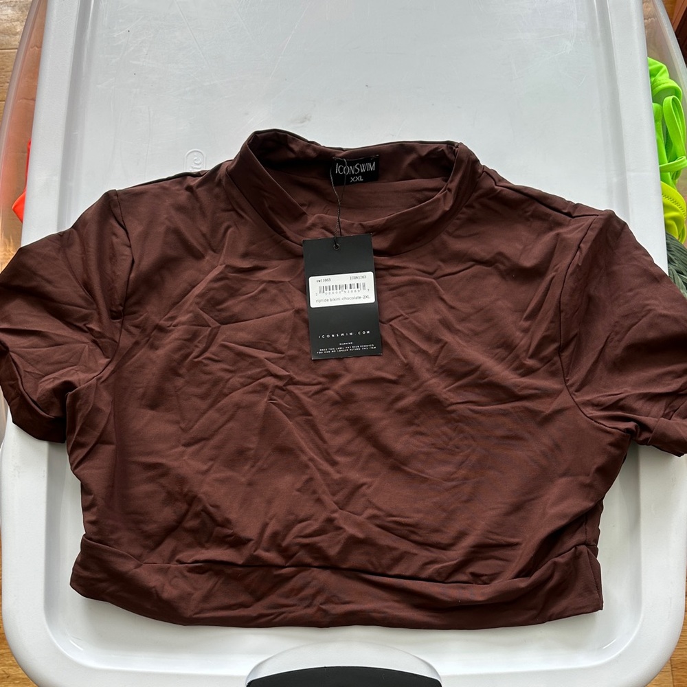 Icon swim top